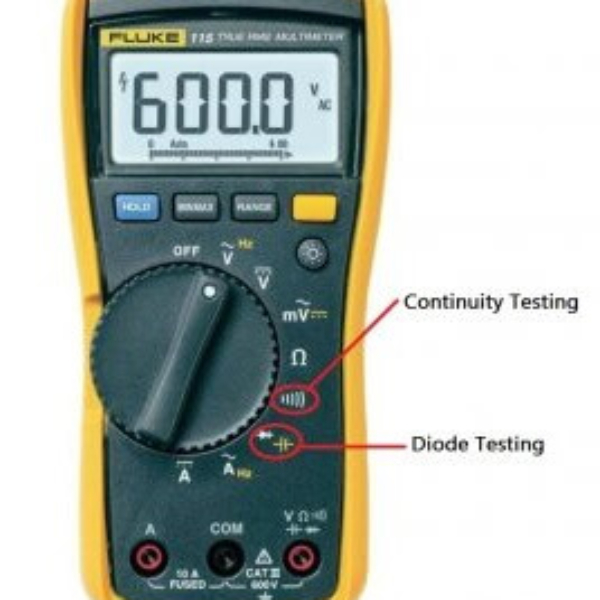 how to test a diode with a multimeter